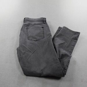 Proof Rover Pants Mens 33 Gray Canvas Slim Straight Hiking Work Ranch Huckberry